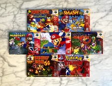 N64 Game Case Box Art Magnets 1:1 Covers from Classic Nintendo 64 Video Games