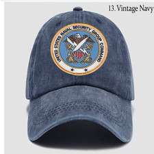 Custom Embroidered Hat US Naval Security Group Command, Veteran Cap, Gift Idea