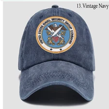 Custom Embroidered Hat US Naval Security Group Command, Veteran Cap, Gift Idea