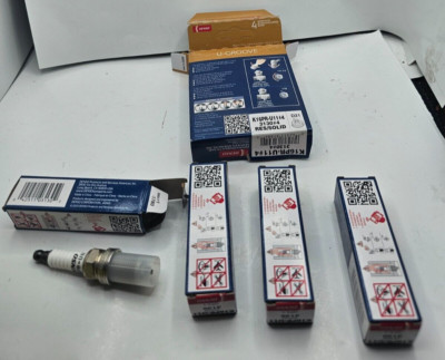 (QTY 4) Denso 3130 Spark Plug U-Groove K16PR-U11 for Accent Forester Impreza