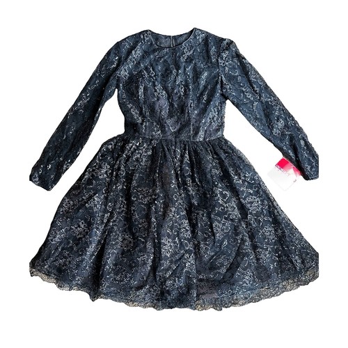 LA Hearts by Pacsun Black Silk Lace Dress | eBay