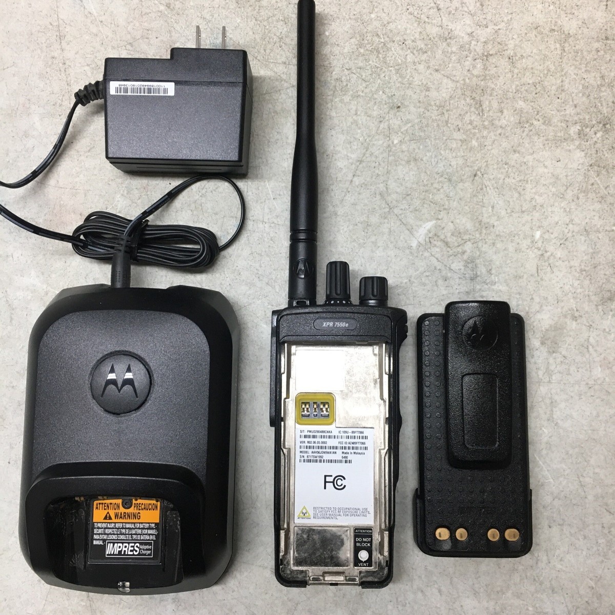 Motorola XPR7550e VHF 136-174MHz Portable Radio AAH56JDN9WA1AN | eBay