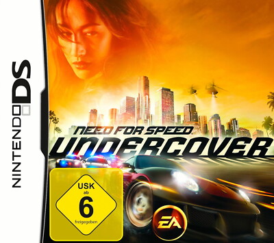 NFS- Need For Speed: Undercover - KOMPLETT-FÜR NINTENDO DS, DSI, DS LITE, 3DS