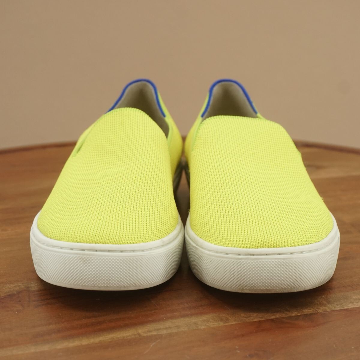 PANTOFOLA D’ORO Rothys Donna The Sneaker Scarpe Slip On Elettriche Giallo Limone Verde Maglia 8 5