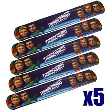 5 x Thunderbirds - Slap Band Snap Bracelet Party Bag Favour Stocking Filler Loot