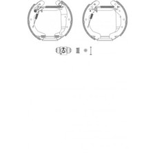 Kits de frein Opel ZAFIRA