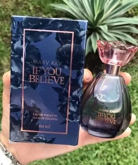 Mary Kay IF YOU BELIEVE Eau De Toilette, New in box Perfume Spray, 2 fl. oz. NIB - Image 2 of 2