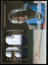 2010-11 Limited Freshmen Jumbo Jersey Numbers Prime #25 Dominique Jones Patch/25