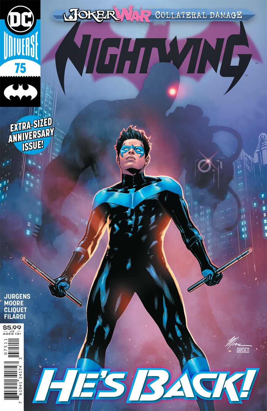 Nightwing #75 DC Joker War 
