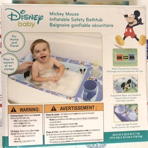 mickey mouse baby bath tub