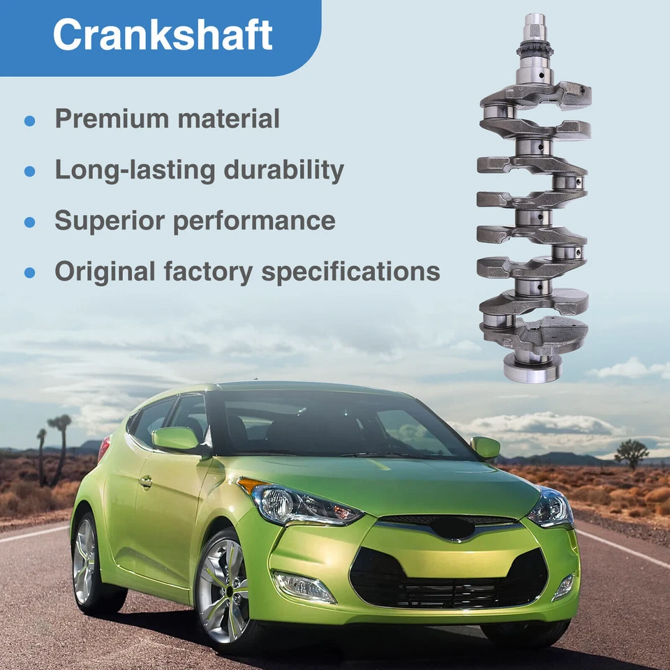 Engine Overhaul Kit Crankshaft Piston Con Rods For Hyundai Sonata Kia Optima New - Image 2 of 4