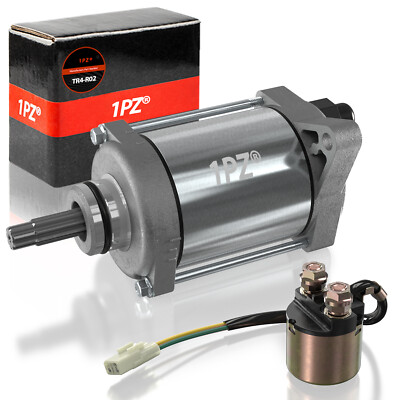 Starter & Relay Solenoid For Honda TRX420 FE TRX420FM Rancher 420 4X4 2007-2013