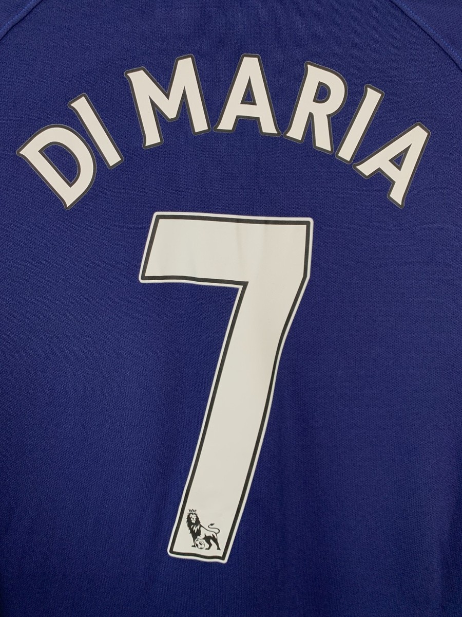 2014-15 Manchester United Maillot Extérieur L/S Di Maria #7 - 6/10 - (XL