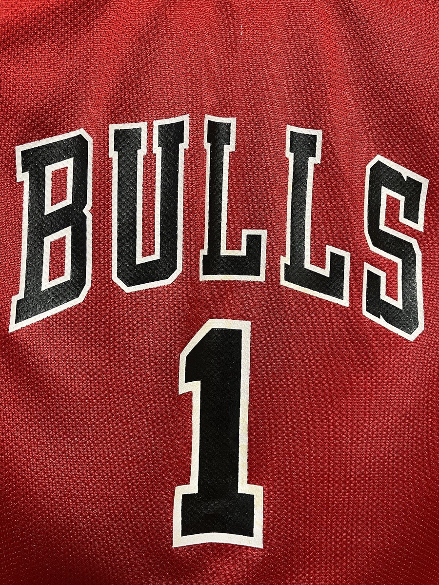 Adidas Derrick Rose #1 Youth NBA Chicago Bulls Jersey Boys Size L
