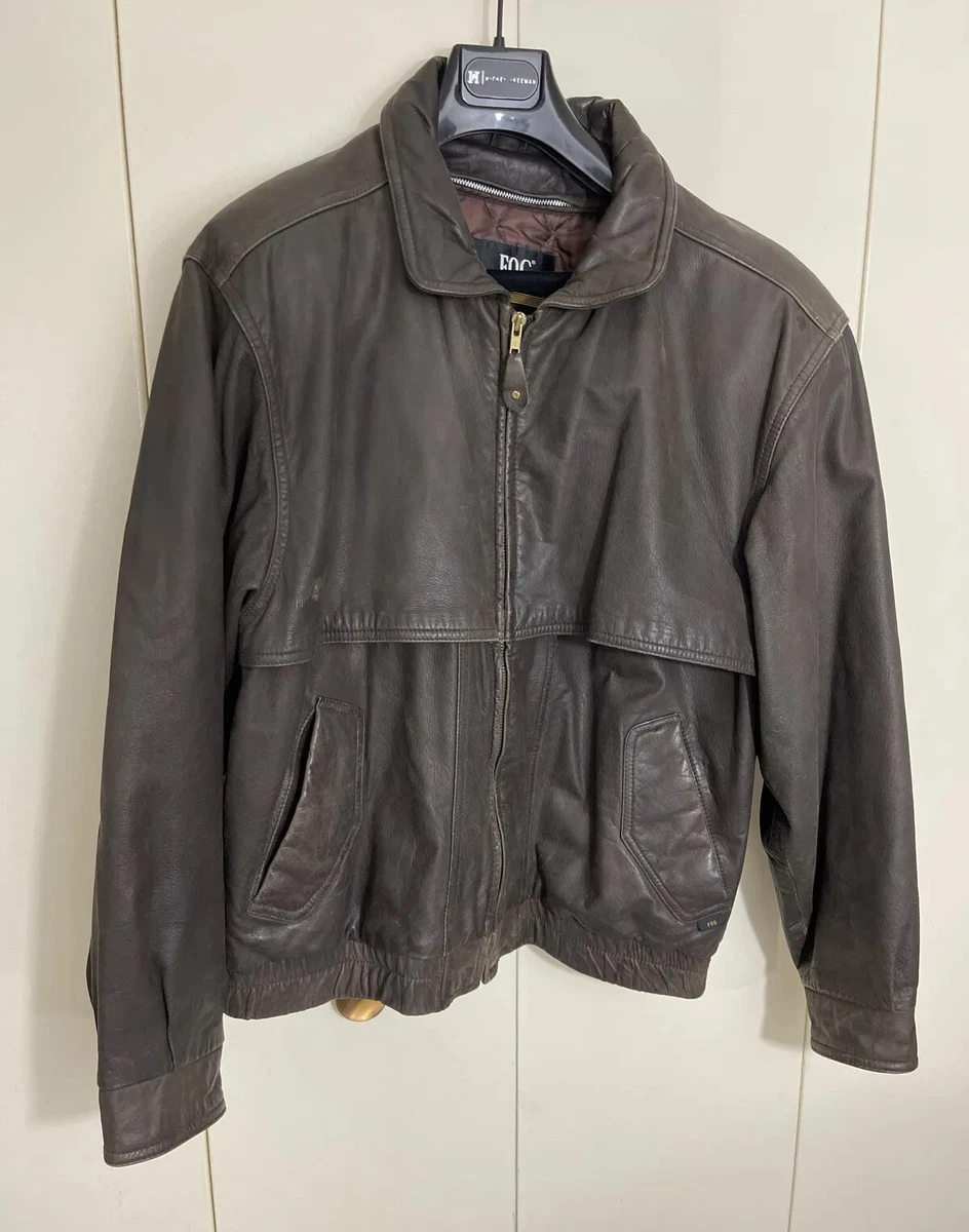 London fog leather best sale jacket