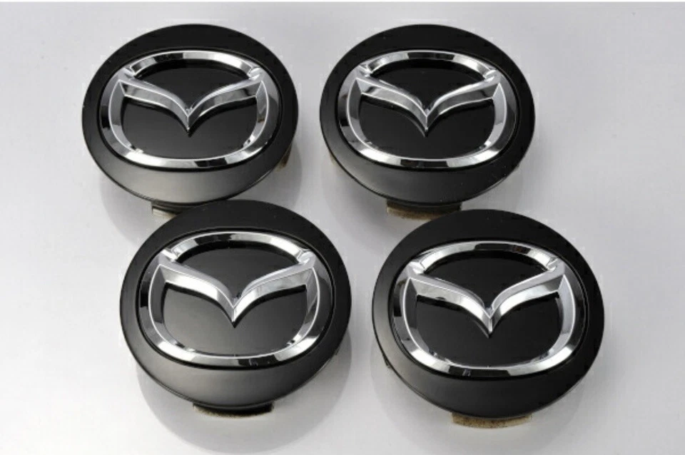 Tapa central de rueda genuina Mazda CX-5 Cx-3 CX-9 Axela Atenza 4 piezas KD51-37-190 JDM Foto 3 de 4