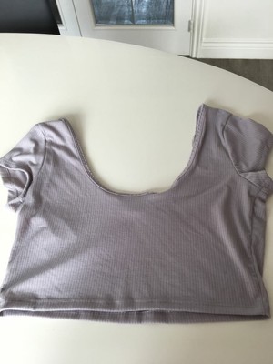 Primark beige cropped top size M brand new