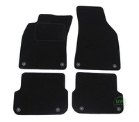 Velour FußMatten Autotepiche FüR Audi A6 C6 2004-2008 Bef. Rund