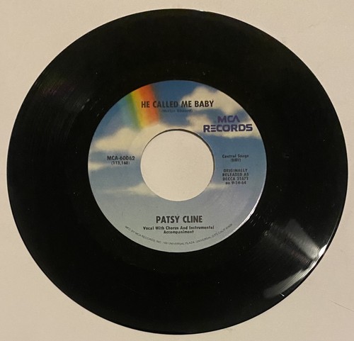 Patsy Cline “ I Fall to Pieces / He Called Me Baby “ 45 Vinyl Record | eBay