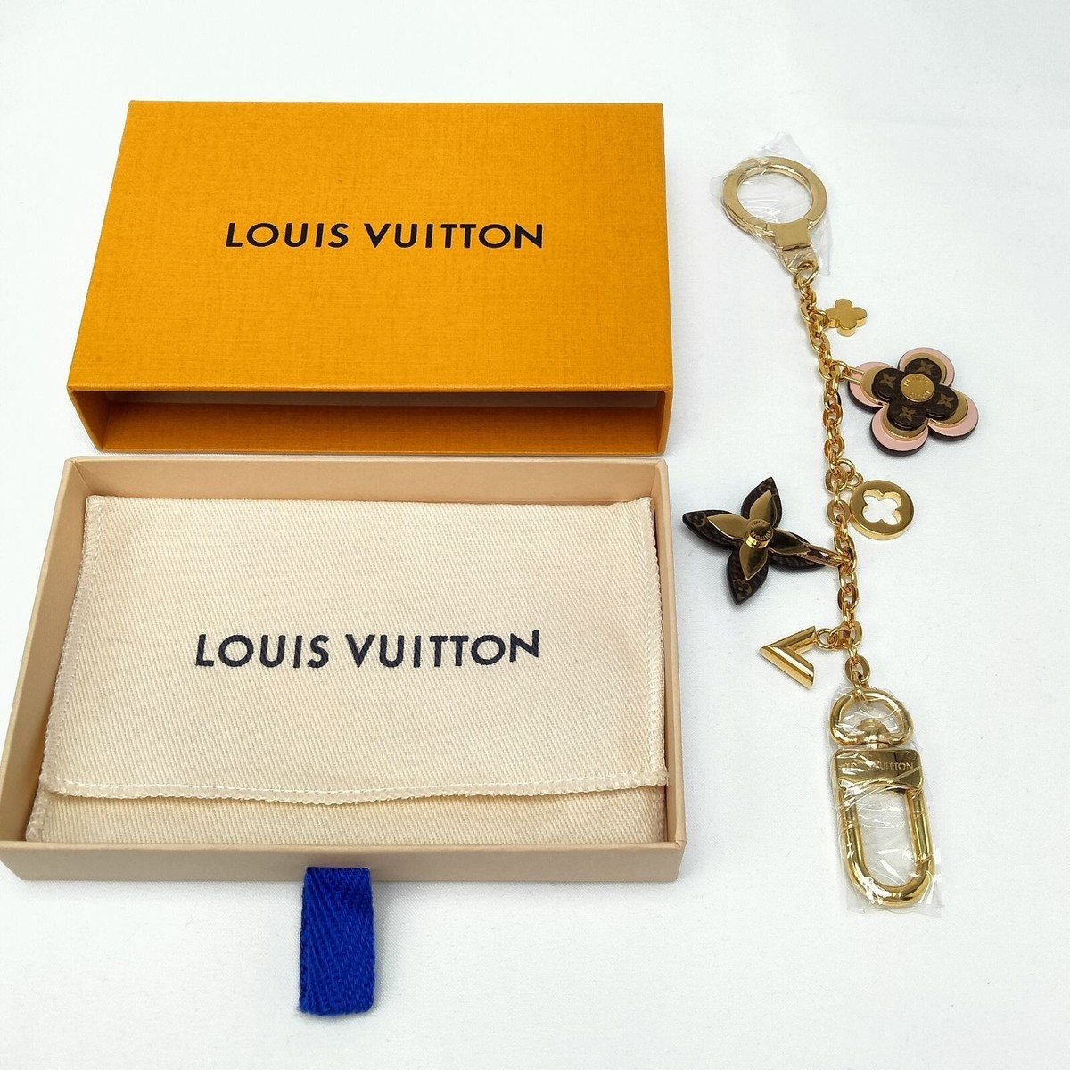 Louis Vuitton Blooming Flowers Bag Charm Chain M63086 Key Ring Bag