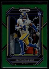 2022 Panini Prizm #347 Decobie Durant Green Prizm Rookie
