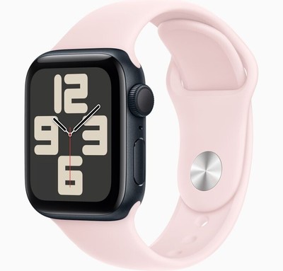 Apple Watch SE 40 mm cellular Aluminiumgehäuse Rose Sportarmband