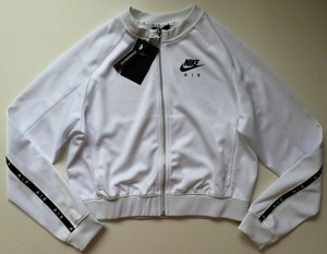 nike cropped track jacket