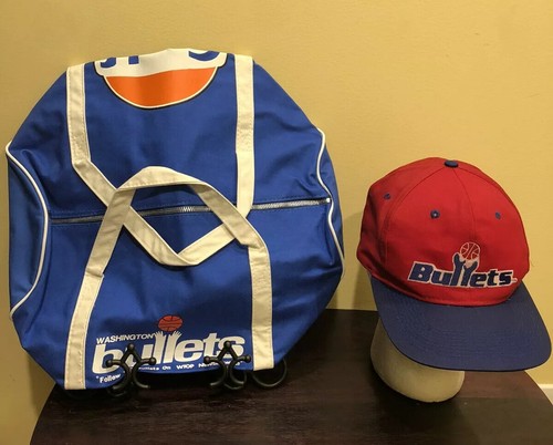 Vintage Washington Bullets Gulf Duffle 