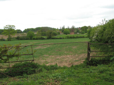 Photo 6x4 Big gap in fence Kirby Bedon There is a big gap in the fence su c2009