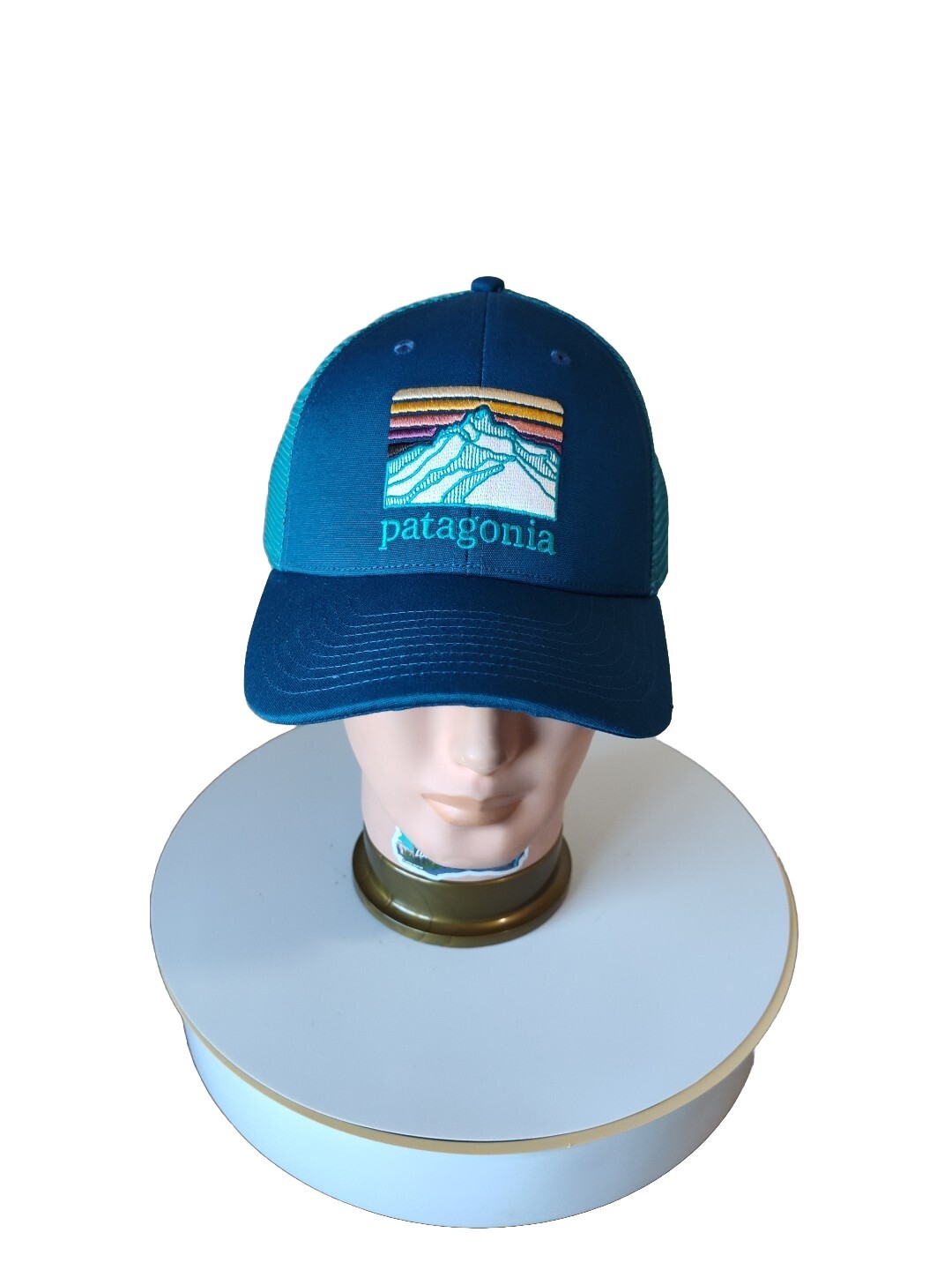 Sombrero de Camionero Patagonia Line Logo Ridge Lopro Unisex Azul Lagom Talla Única Netplus