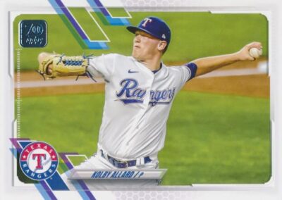 2021 Topps Update #US123 KOLBY ALLARD - Texas Rangers