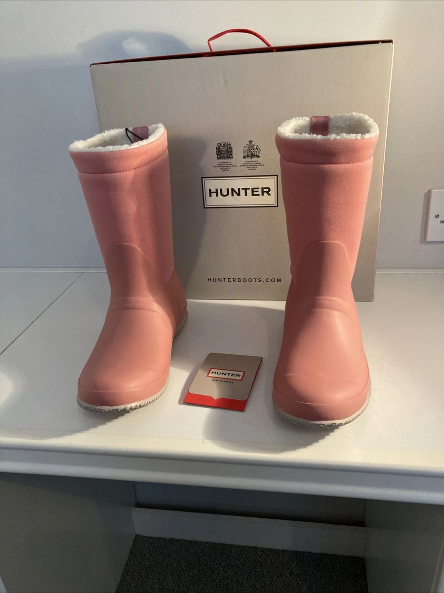 Hunter fleece lined boots hotsell