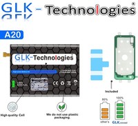 Glk Akku FüR Samsung Galaxy A20 A 20 SM-A202F EB-BA202ABU Batterie Ohne Set