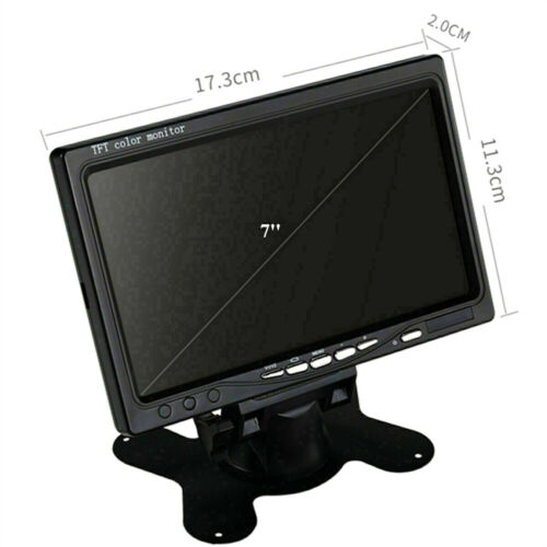 7 Zoll Digital Farb TFT-LCD Display Auto Monitor Bildschirm für Rückfahrkamera - Bild 9 von 12