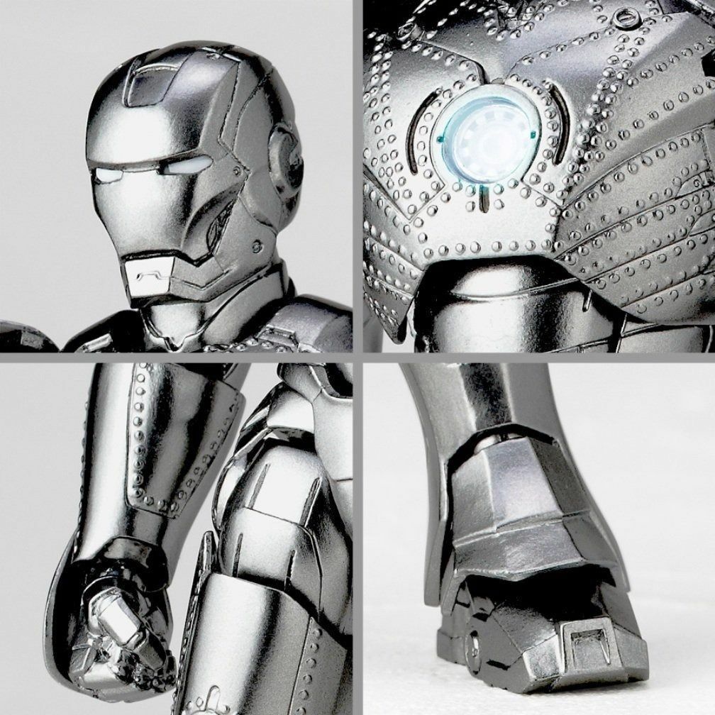 Tokusatsu Revoltech No.035 Iron Man IRON MAN MARK II Figure