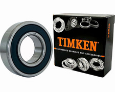 2PACK TIMKEN 6205-2RS Double Rubber Seal Bearings 25X52X15Mm Pre-Lubricated and