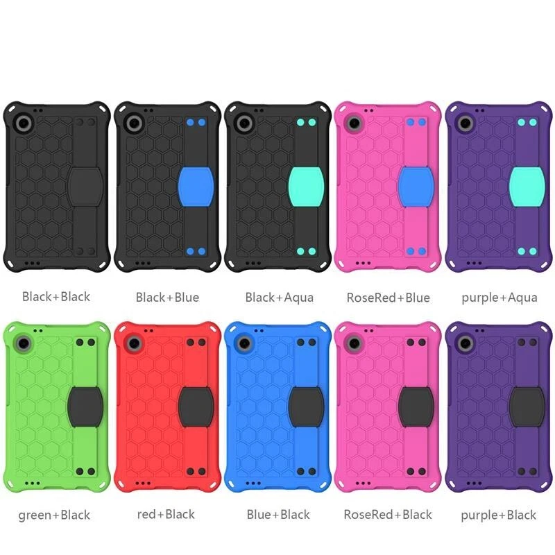 Alcatel Joy tab2 2020 9032Z / 3T 8.0 in Kids Case Shockproof Stand Strap Cover - Image 2 of 4