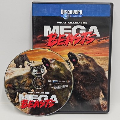 What Killed The Mega Beasts DVD 2002 Region 1 Discovery Channel Documentary VG+