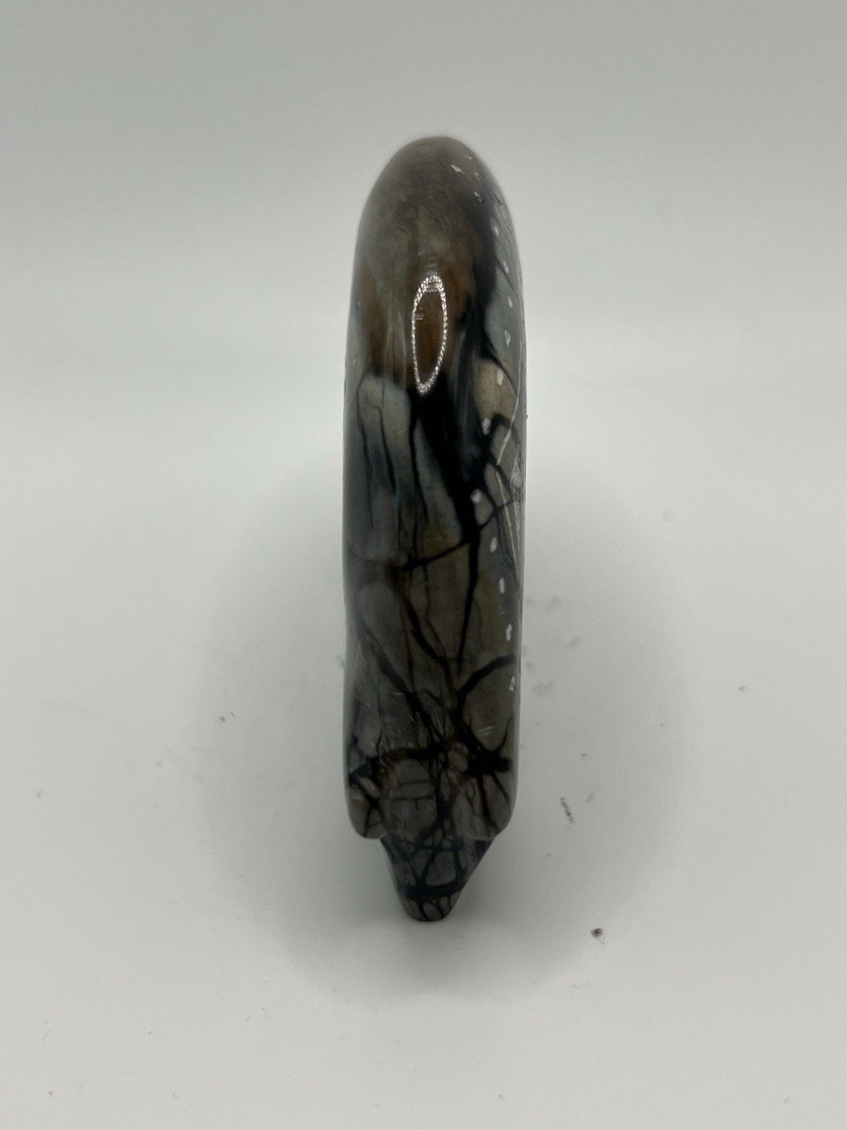 Zuni Bear Fetish Garrick Acque Picasso Marble Gifts Engraved Etched Eye 4468