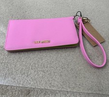 STEVE MADDEN PINK WRISTLET WALLET 8 CREDIT CARD SLOTS NWT