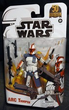 Star Wars The Clone Wars Walmart Black Series Arc Trooper 6 inch Figure NEW