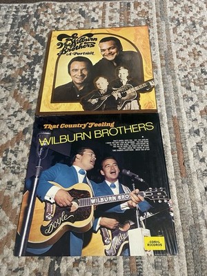 WILBURN BROTHERS LOT OF 2 LP'S 1 IS A DOUBLE AND SEALED UP
