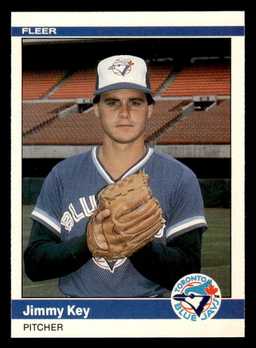 1984 Fleer Update #U-61 Jimmy Key Rookie