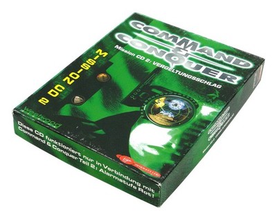 COMMAND & CONQUER MISSION CD 2 für Window 95 PC Big Box