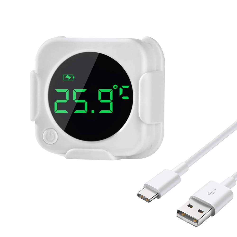 Termometro Digitale per Acquario, Mini Termometro Acquario LED, Sensore Di Tempe