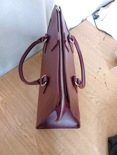 Borsa Bordeaux divisa Alitalia By Ettore Bilotta Nuova Conservata - Foto 8 di 10