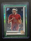 Alex Constanza Auto/Autograph FOTL Green /6 2025-26 Panini Donruss Basketball