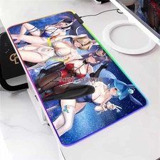 Anime Sexy Numi LED Large Mouse Pad Cute Waifu Cups Keyboard Table Mat Mar #18