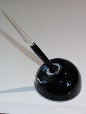 Vintage Esterbrook Fountain Pen Black 8 Ball Desk Set