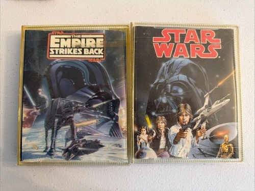 Commodore 64 - Star Wars & The Empire Strikes Back - C64 Cassette And Manuals